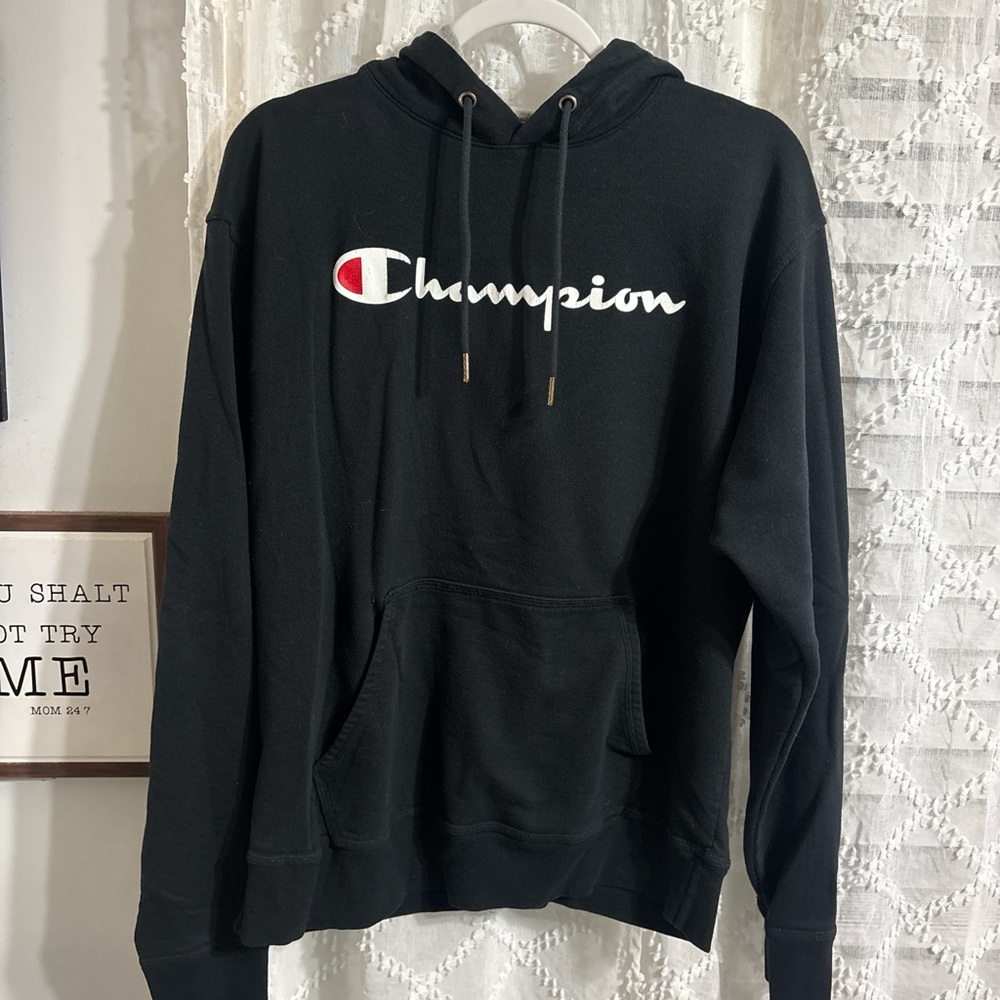 Champion‎ Classic Black Hoodie